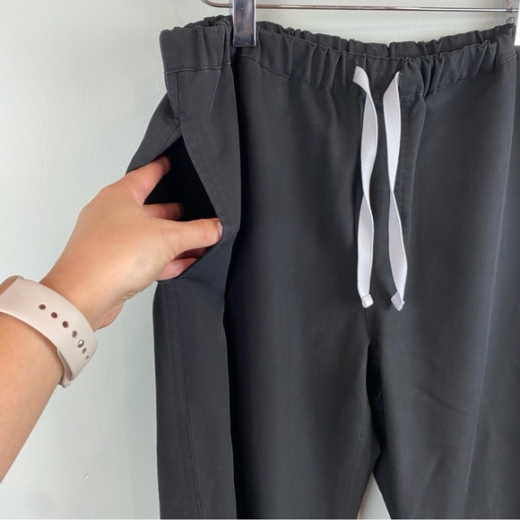 FIGS Men's Black Pisco Basic Scrub Pants Size S #FM4500 - Picture 3 of 10